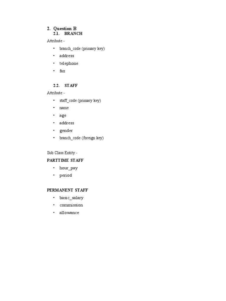 Database Structure Overview | PDF