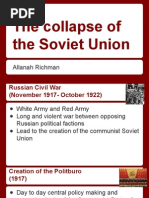 USSR Timeline: Key Historical Events | PDF | Soviet Union | World Politics