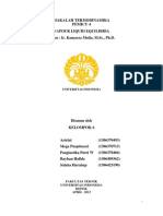 Makalah Termodinamika Pemicu 4 - Vapor Liquid Equilibria (VLE)