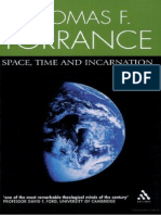 Space, Time and Incarnation,Thomas F. Torrance