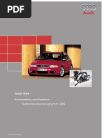 Audi RS4 Service Manual