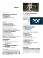 Soccer Resume