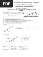 Mecânica A - P3 - 2005