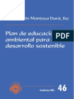 PLASN  DE EDUCACION AMBIENTAL PARA EL DESARROLO  SOSTENIBLE