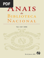 Anais da Biblioteca Nacinal