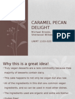 vegan recipe - uwrt presentation