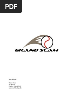 Grand Slam Business Plan