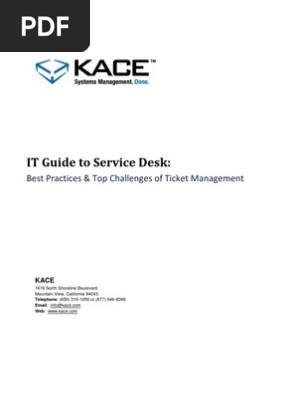 It Guide To Service Desk Help Desk Itil