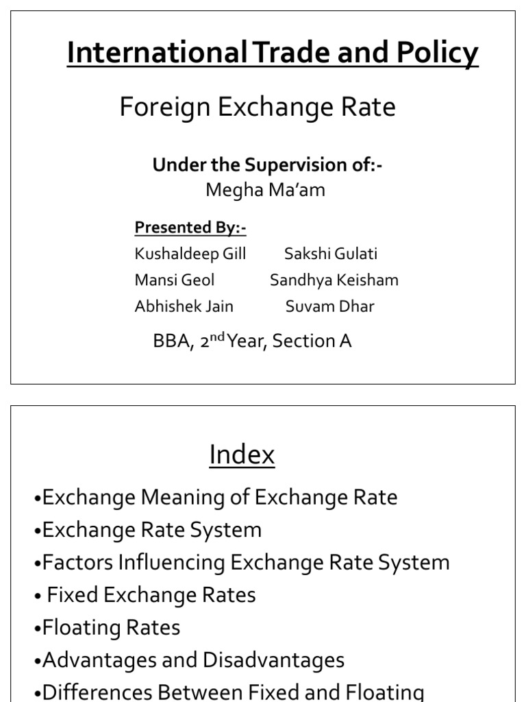 Itp Foreign Exchange Rate Devaluation Exchange Rate - 