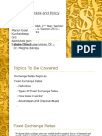 ITP Presentation - Foreign Exchange Rates