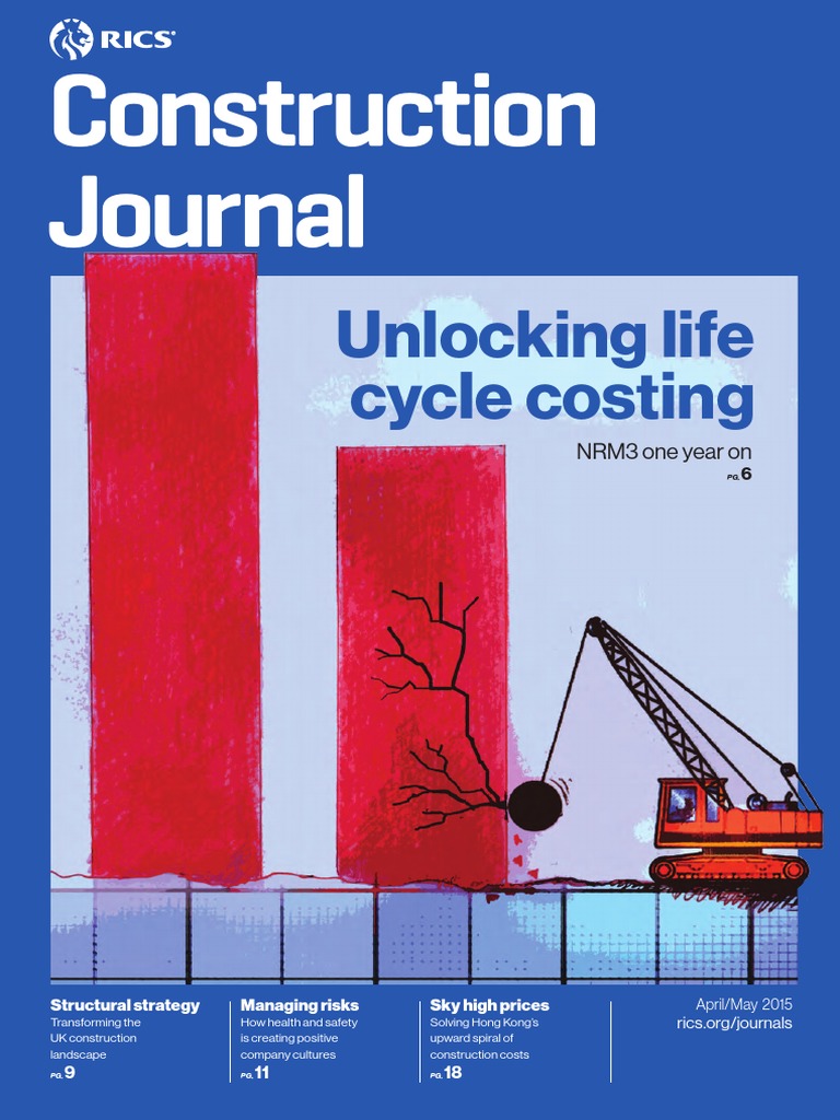 Construction Journal April May 2015 PDF Risk Management Life