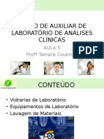 Vidrarias e equipamentos de laboratório