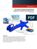 (Simulation) Accurate Design Simulations Improve Product Development