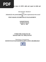 Download Amul Project by hariom SN26263301 doc pdf