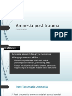 Amnesia Post Trauma