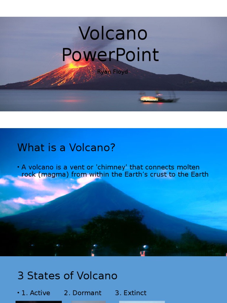 Understanding Volcanoes: Types & Eruptions | PDF | Volcano | Types Of ...