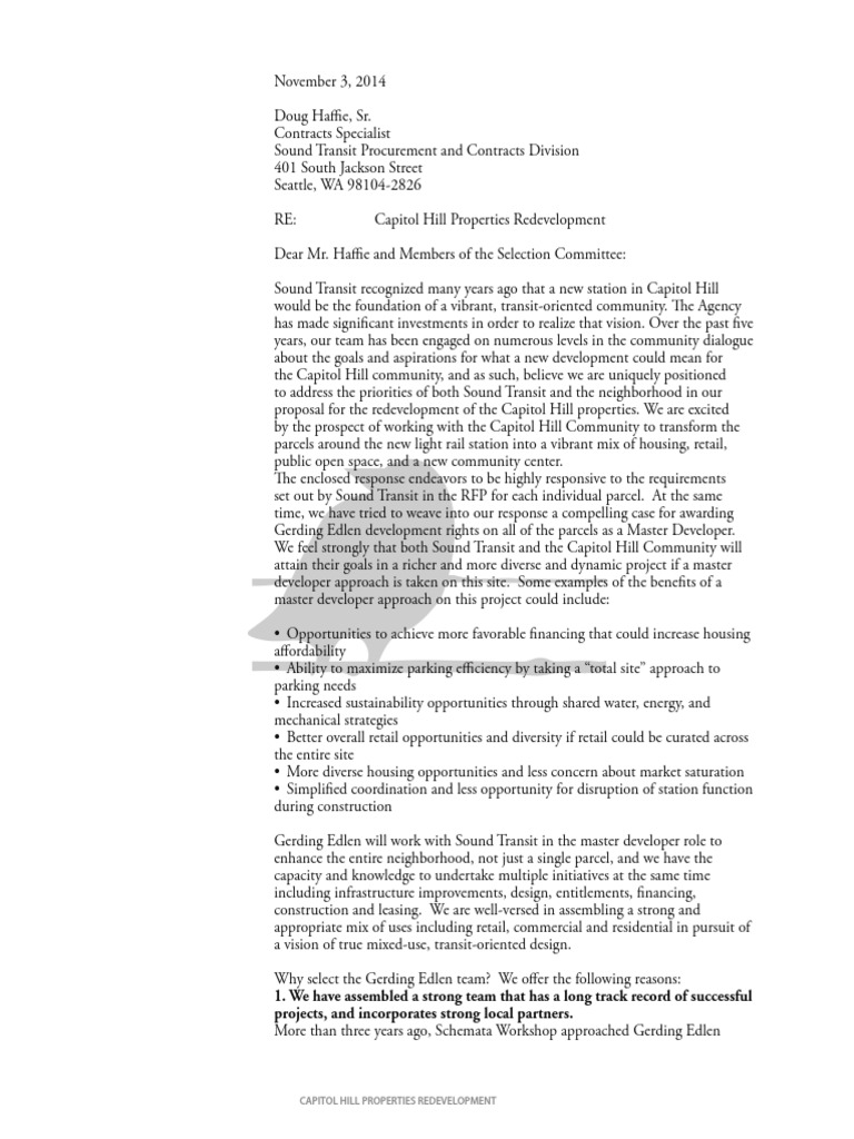 Sound Transit Combined - Redacted - Redacted - CROW | PDF | Retail ...