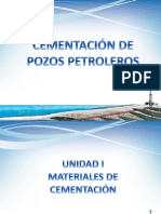 Unidad I - Materiales de Cementación PDF