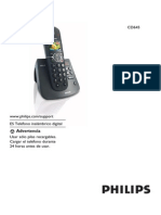 Manual Telefono Cd645