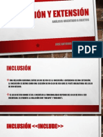 Inclusion y Extension