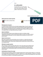 Consejos para Afinar Un Carburador - Ehow en Español PDF