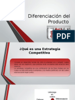 Diferenciación Del Producto