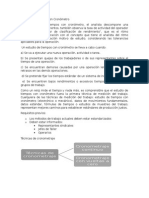 Estudio de Tiempos Con Cronómetro