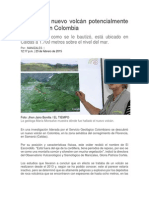 Volcan El Escondido - Noticia El Tiempo 23 Febrero 2015 PDF