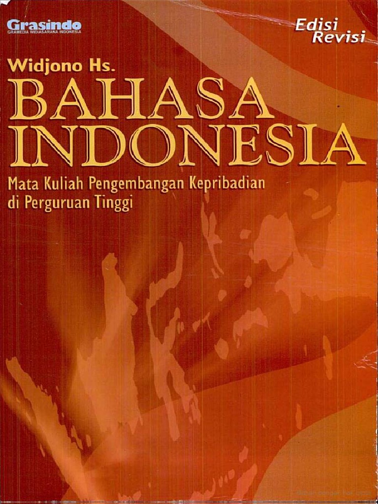 Buku Bahasa Indonesia Mata Kuliah Pengembangan Kepribadian Di Perguruan