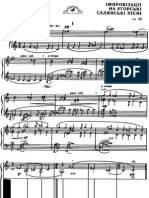 Bartok - Improvisation Op.20 PDF