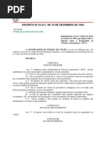 Decreto nº 22.311, de 1992