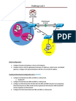 Challenge Lab 2: Etherchannel & Trunk