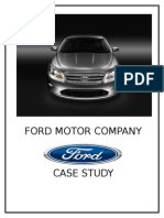 39882905 Strategic Analysis on Ford Motor