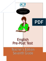 English Program: Department of Education