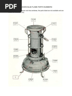 Aladdin Blue Flame Parts Numbers