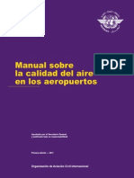 Manual Sobre La Calidad Del Aire en Los Aeropuertos Doc - 9889 - Es