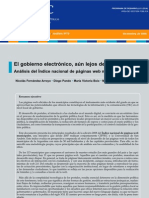 Desarrollo Local y Gobierno Electrónico.