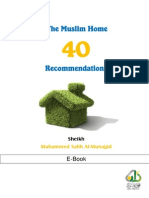 The Muslim Home - 40 Recommendations