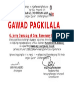 gawad pagkilala