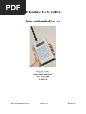 Aits R Product And Operational Overview Rev04 Electrical