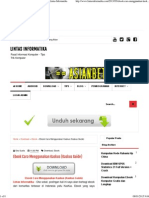 Cara Gunakan Kaskus PDF