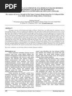 Download Jurnal Analisis Kuat Layan Struktur Atas Jembatan Balok Menerus by Muhammad Naquib SN262674729 doc pdf