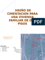 Diseño de Cimentacion para Una Vivienda Familiar de