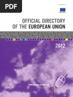 Official Directory of The European Union 2012