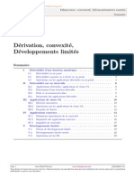 Dérivation, Convexité, Développements Limités PDF