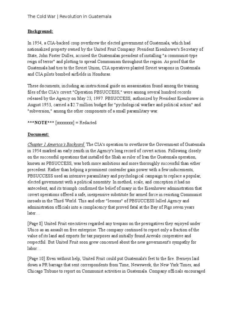 Cia involvement in cold war picture