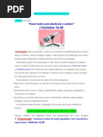 Estudo Da Direção de Um Culto