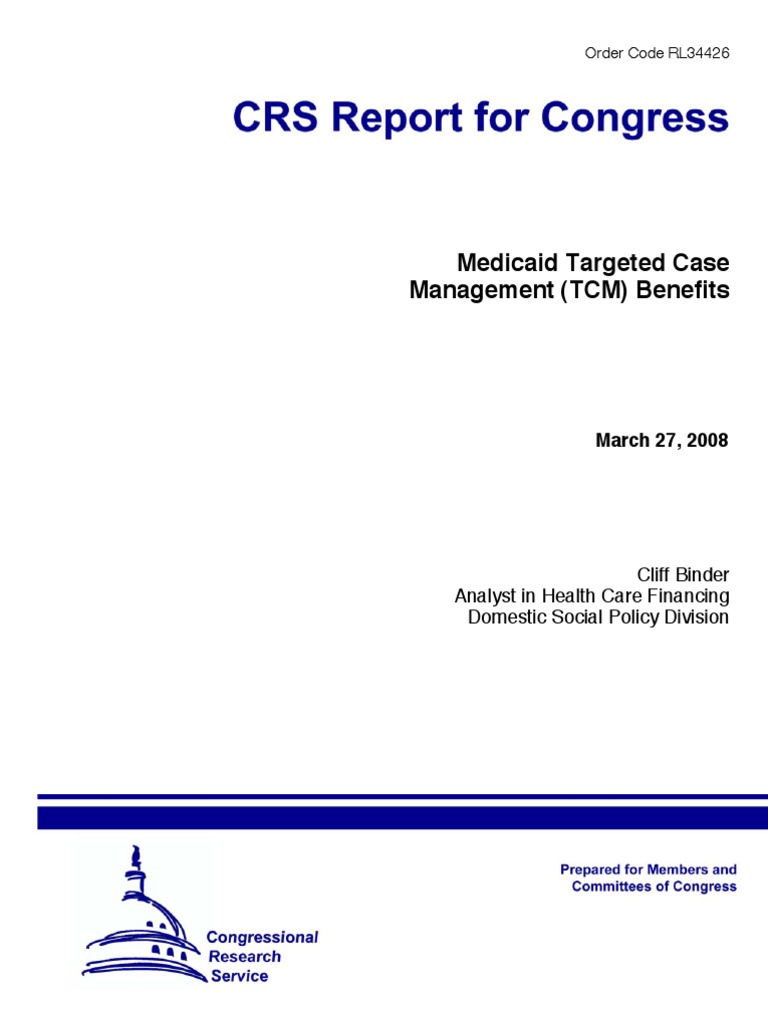 Medicaid Targeted Case Management Overview | PDF | Medicaid | Medicare ...
