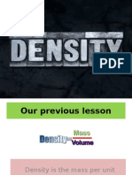 Density Sub Marine Activity