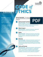 110 teacher code of ethics